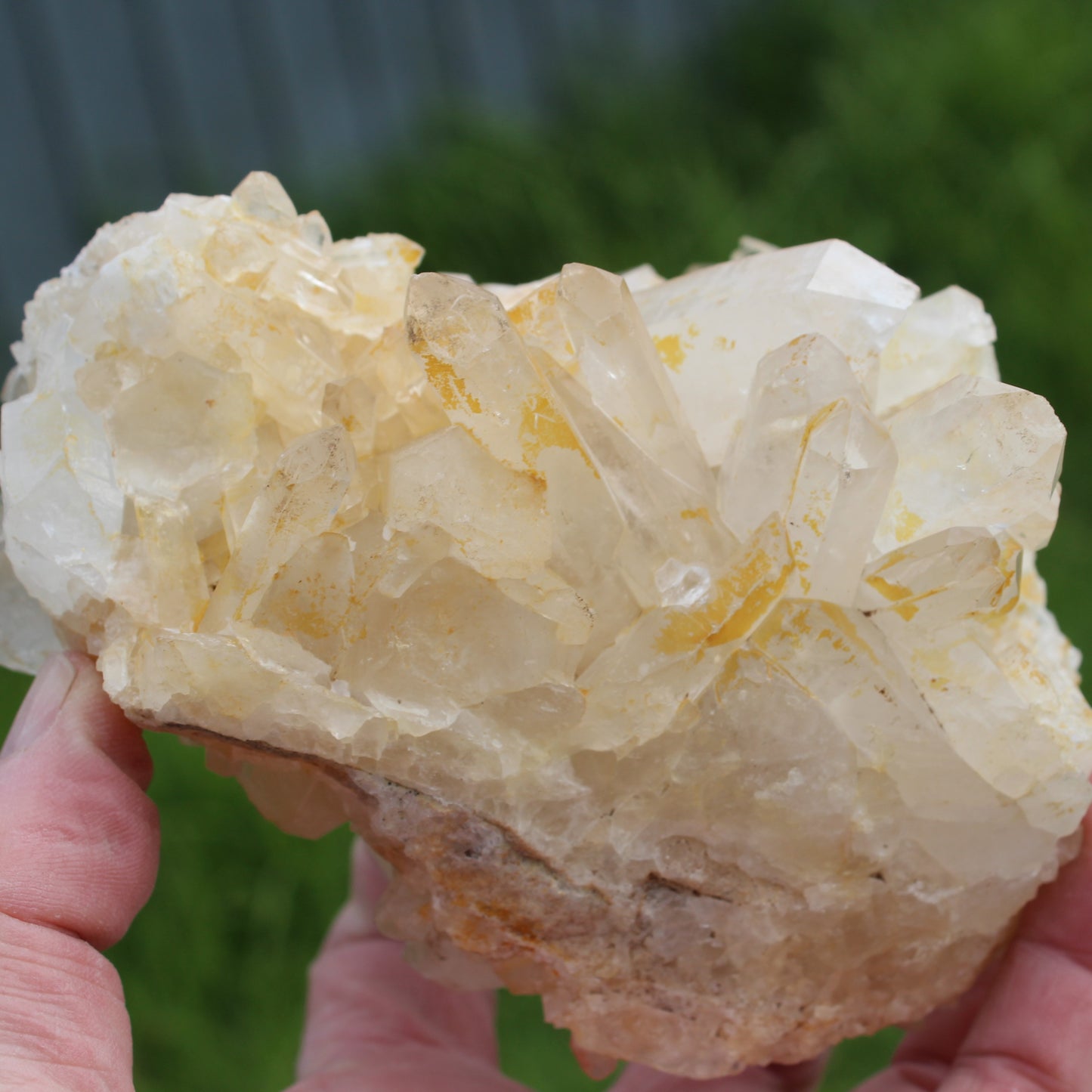 Clear Quartz cluster from  Madagascar 784g SALE Rocks and Things