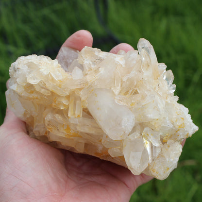 Clear Quartz cluster from  Madagascar 784g SALE Rocks and Things