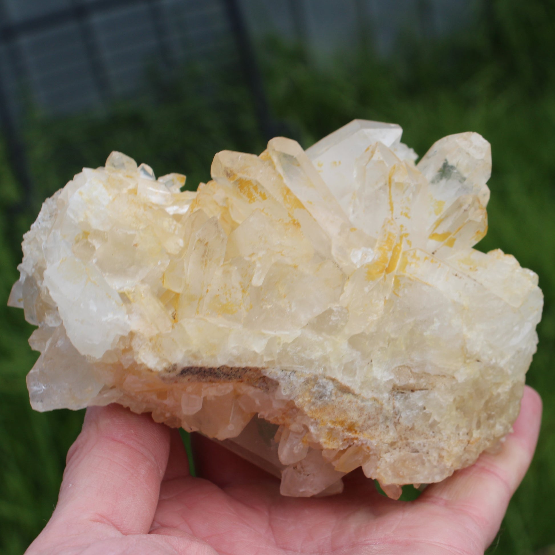 Clear Quartz cluster from  Madagascar 784g SALE Rocks and Things