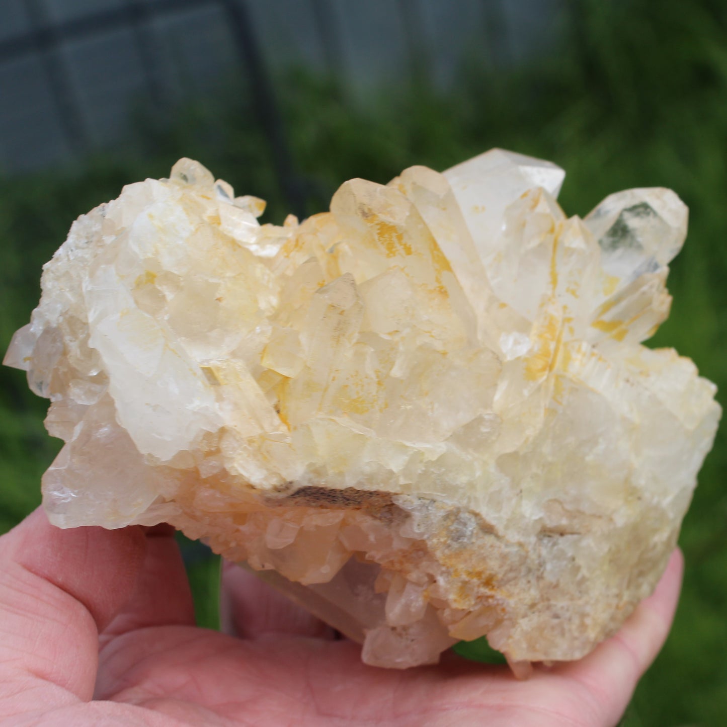 Clear Quartz cluster from  Madagascar 784g SALE Rocks and Things