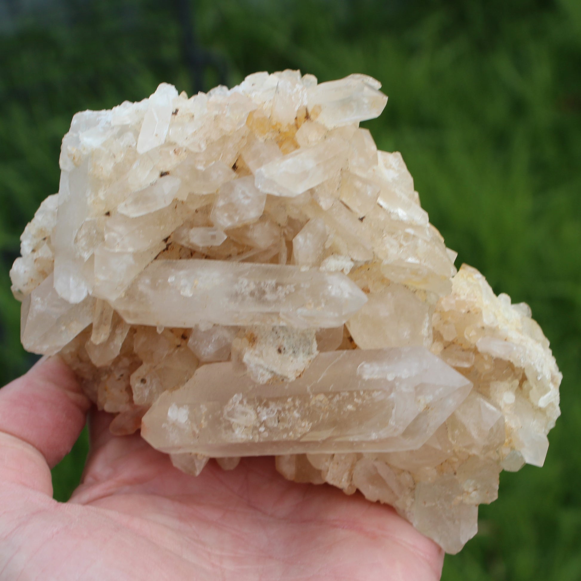 Clear Quartz cluster from  Madagascar 784g SALE Rocks and Things