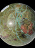 Phoenix stone sphere 2430g in sunshine - Rocks and Things Store