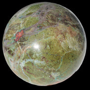Phoenix stone sphere 2430g in sunshine - Rocks and Things Store