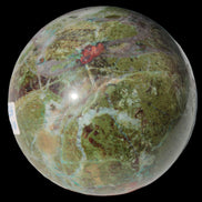 Phoenix stone sphere 2430g in sunshine - Rocks and Things Store