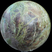 Phoenix stone sphere 2430g in sunshine - Rocks and Things Store