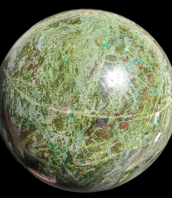 Phoenix Stone sphere 1500g - Rocks and Things Store