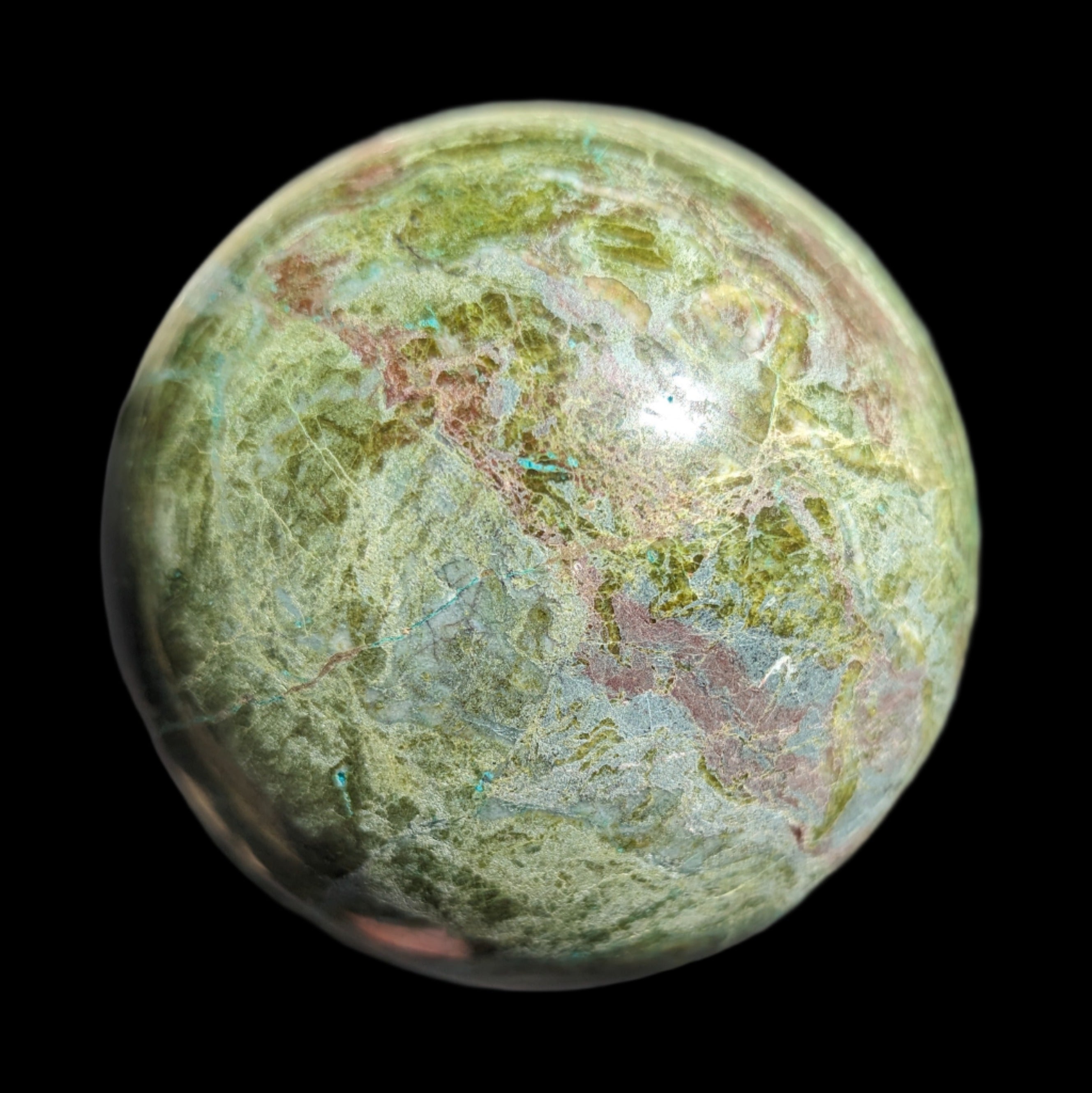 Phoenix Stone sphere 1500g - Rocks and Things Store