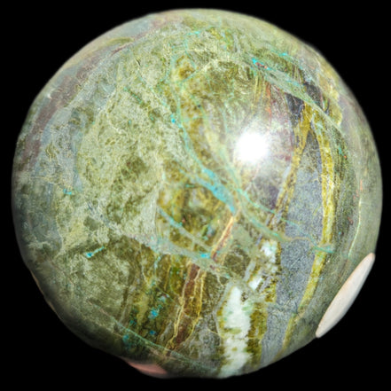 Phoenix stone sphere 1500g Rocks and Things