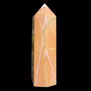 Red Jasper wood grain obelisk 4445g in sunlight - Rocks and Things Store