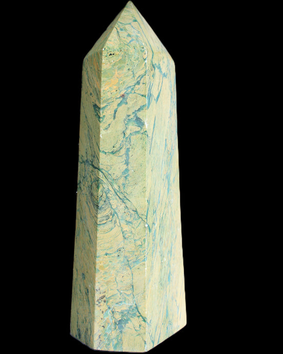 Phoenix Stone obelisk 1008g in sunlight - Rocks and Things Store