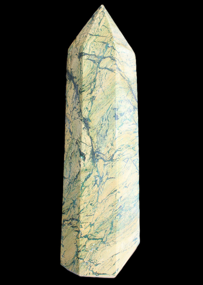 Phoenix Stone obelisk 1864g in sunlight - Rocks and Things Store