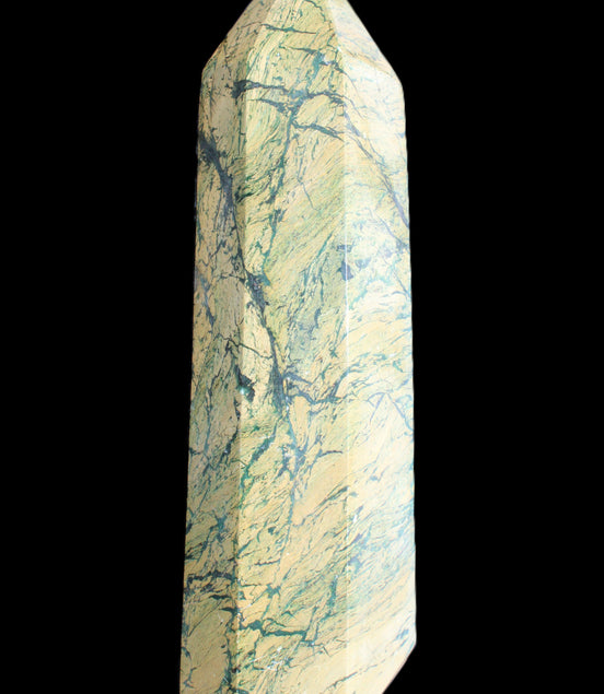 Phoenix Stone obelisk 1864g in sunlight - Rocks and Things Store