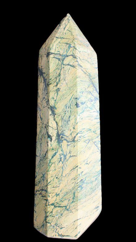 Phoenix Stone obelisk 1864g in sunlight - Rocks and Things Store