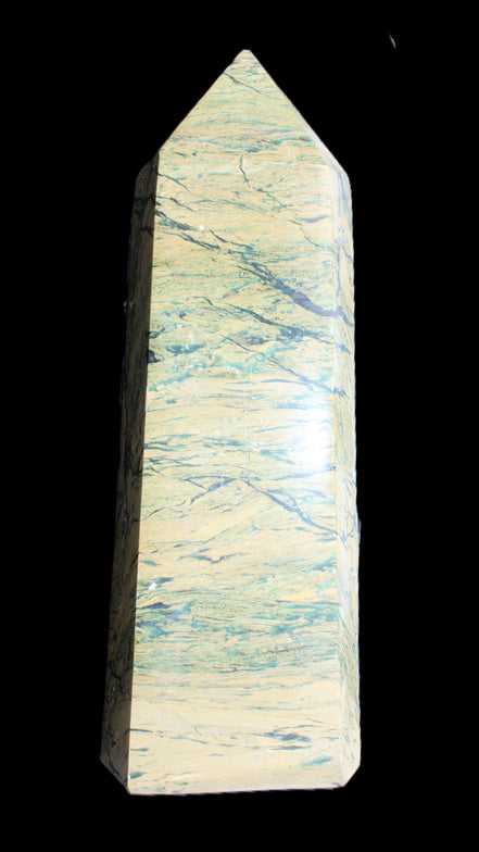 Phoenix Stone obelisk 1864g in sunlight - Rocks and Things Store