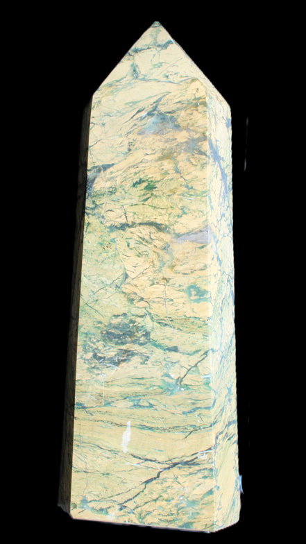 Phoenix Stone obelisk 1864g in sunlight - Rocks and Things Store