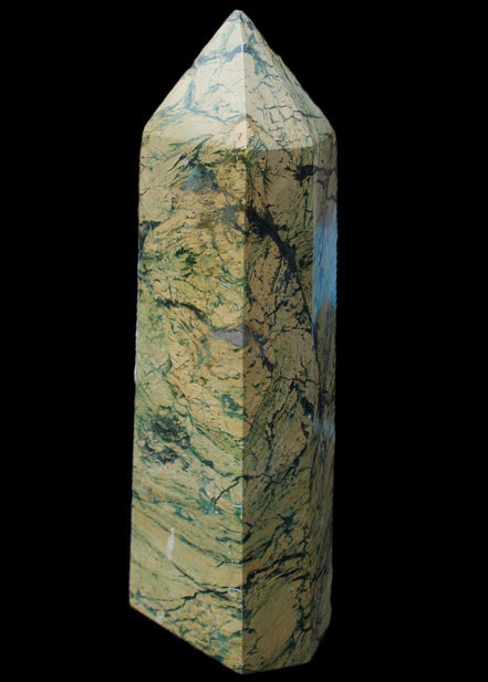 Phoenix Stone obelisk 1864g in sunlight - Rocks and Things Store