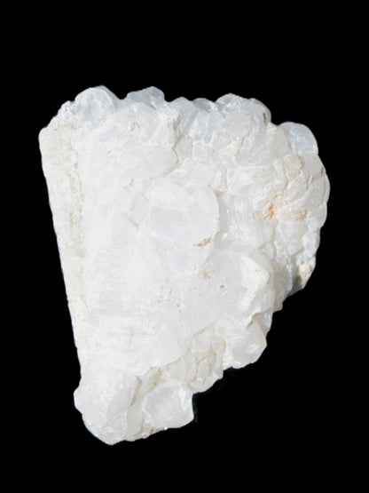 Calcite UV-reactive crystal cluster 130g in sunlight