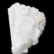 Calcite UV-reactive crystal cluster 130g in sunlight