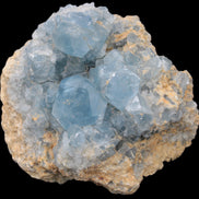 Celestite large geode 2160g in sunshine - Rocks and Things Store