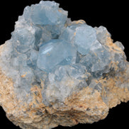 Celestite large geode 2160g in sunshine - Rocks and Things Store