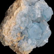 Celestite large geode 2160g in sunshine - Rocks and Things Store
