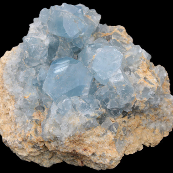 Celestite large geode 2160g in sunshine - Rocks and Things Store