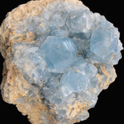 Celestite large geode 2160g in sunshine - Rocks and Things Store