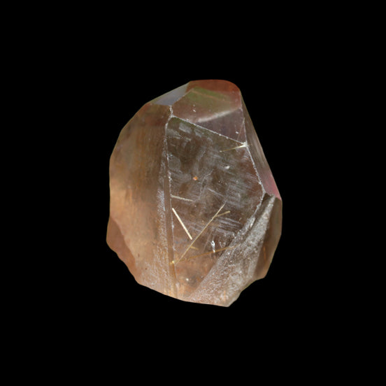 Golden Hair Rutile Quartz crystal 65g  in sunlight - Rocks and Things Store