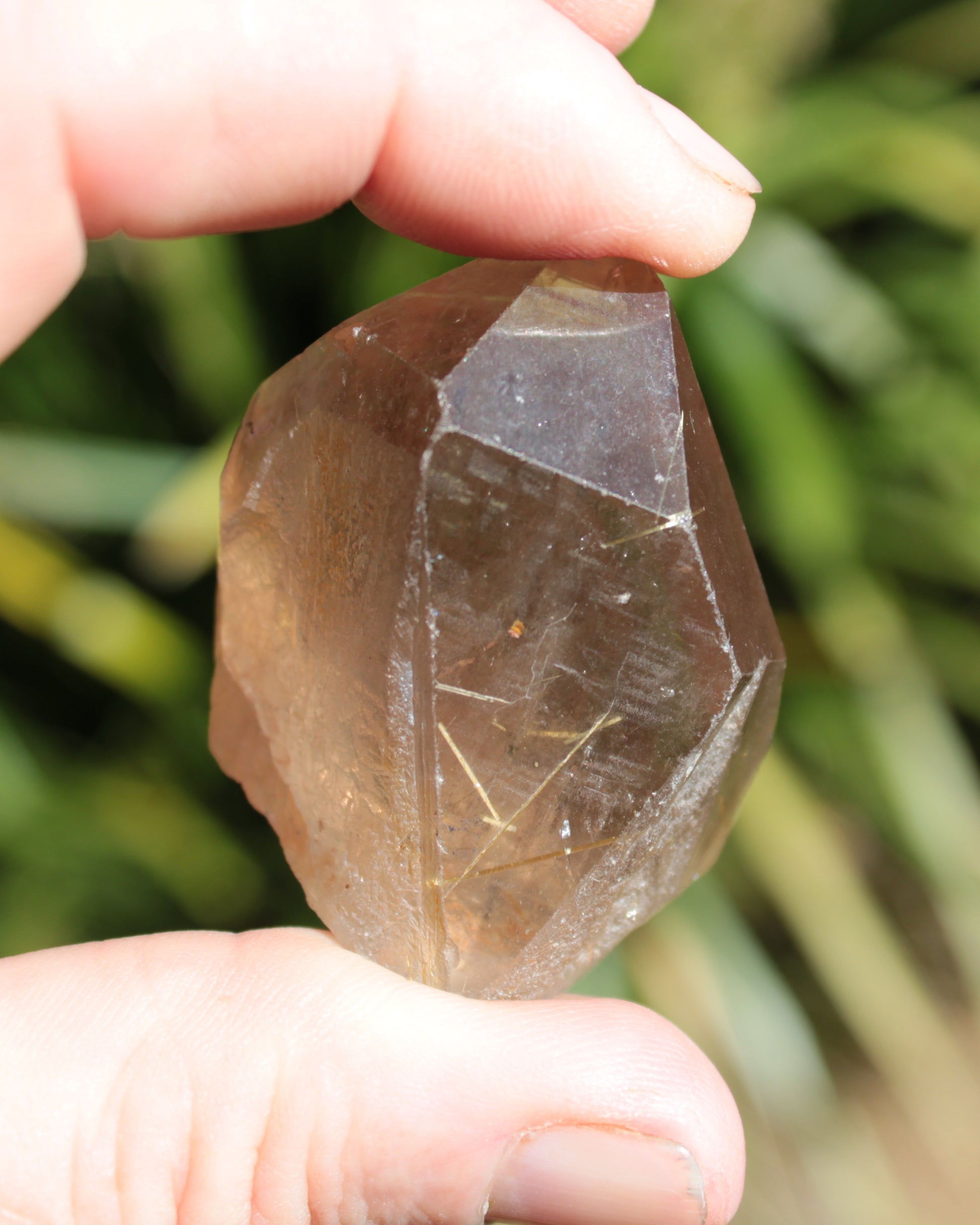 Golden Hair Rutilated Quartz crystal 65g Rocks and Things