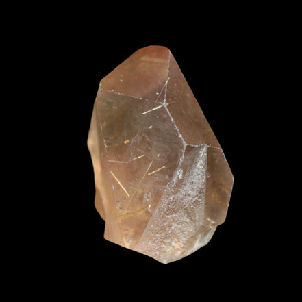 Golden Hair Rutile Quartz crystal 65g  in sunlight - Rocks and Things Store