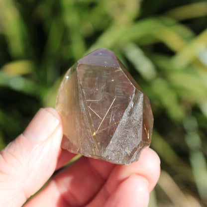 Golden Hair Rutilated Quartz crystal 65g Rocks and Things