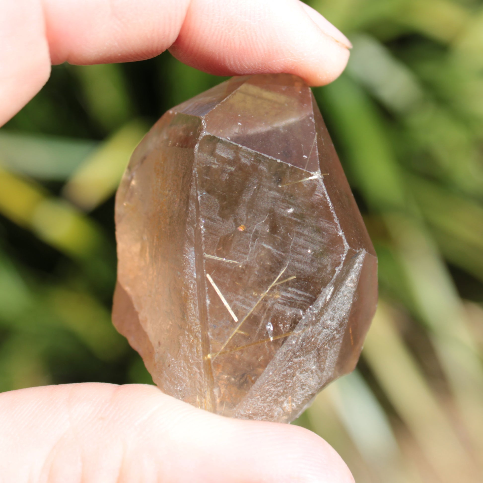 Golden Hair Rutilated Quartz crystal 65g Rocks and Things