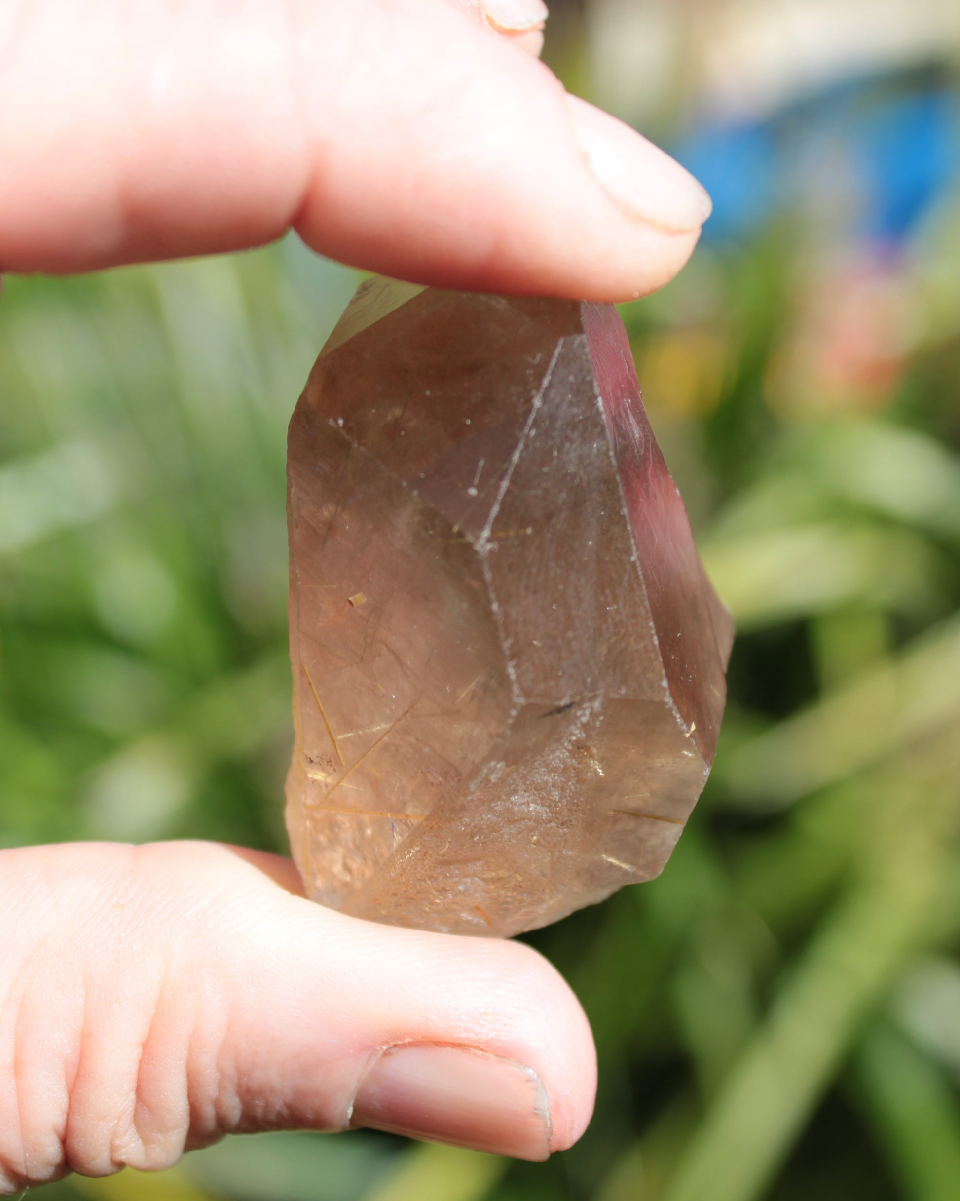 Golden Hair Rutilated Quartz crystal 65g Rocks and Things