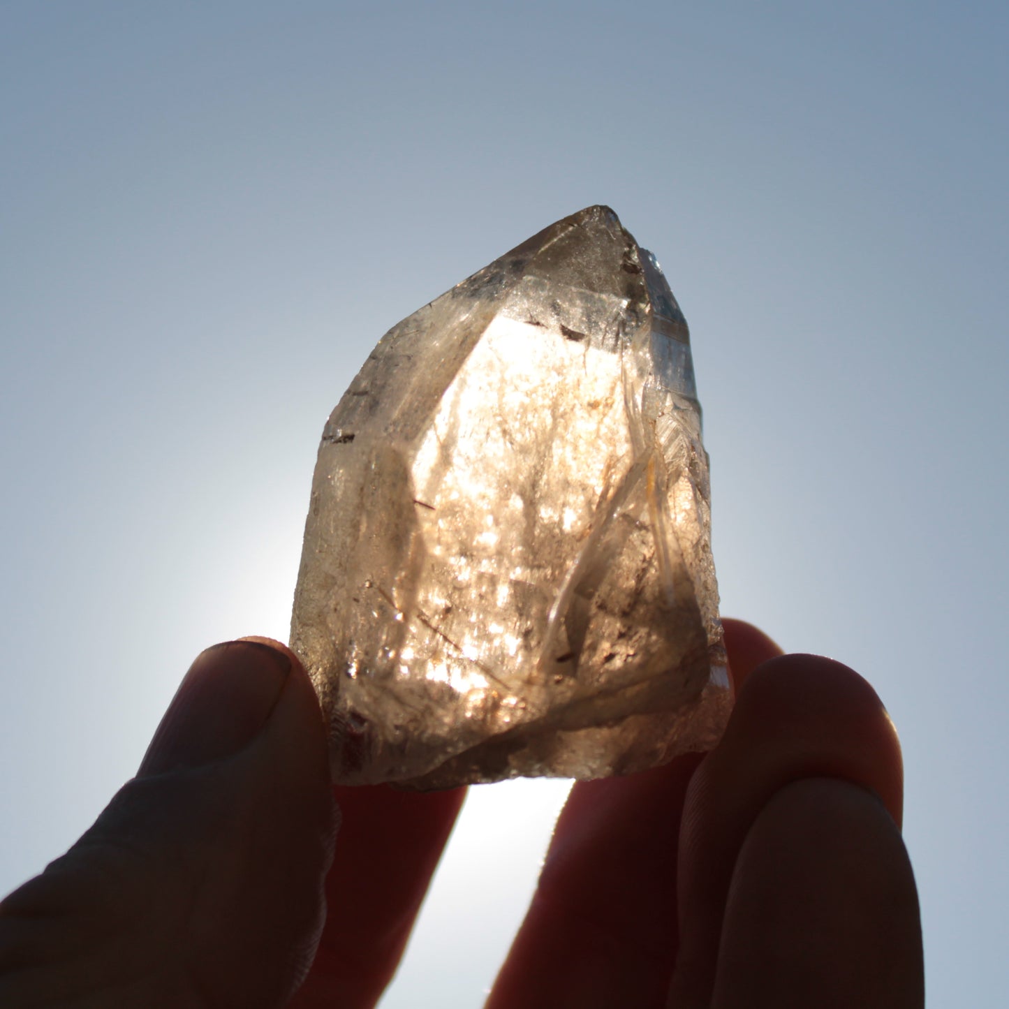 Golden Hair Rutilated Quartz crystal 65g Rocks and Things