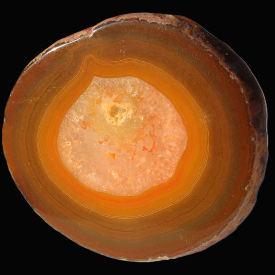Agate banded slice 367g Rocks and Things