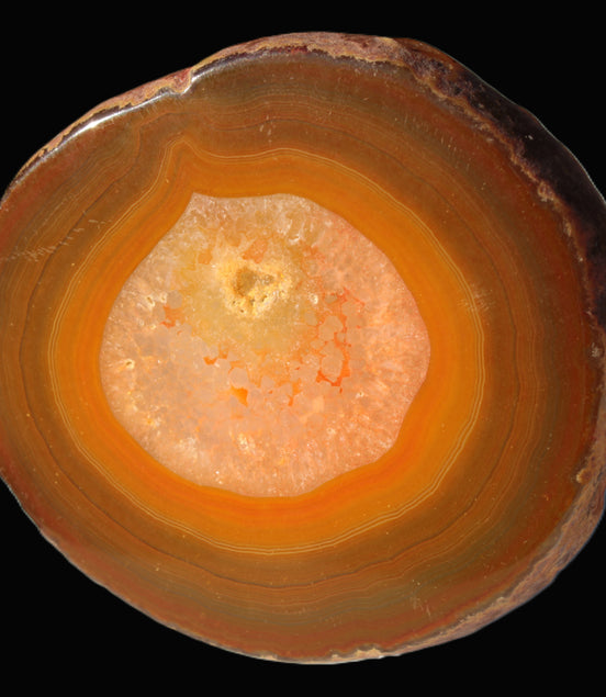Agate banded slice 367g Rocks and Things