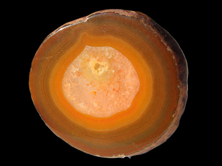 Agate banded slice 367g Rocks and Things