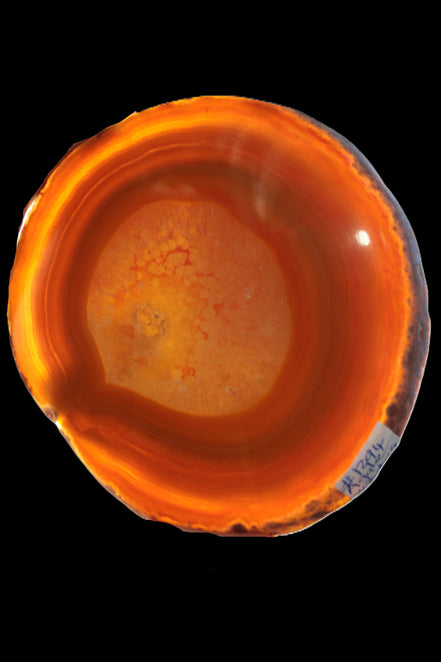 Agate banded slice 367g Rocks and Things
