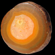 Agate banded slice 367g Rocks and Things