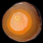 Agate banded slice 367g Rocks and Things