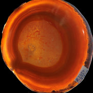 Agate banded slice 367g Rocks and Things