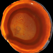 Agate banded slice 367g Rocks and Things