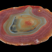 Agate banded slice 416g Rocks and Things