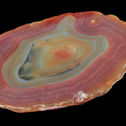 Agate banded slice 416g Rocks and Things