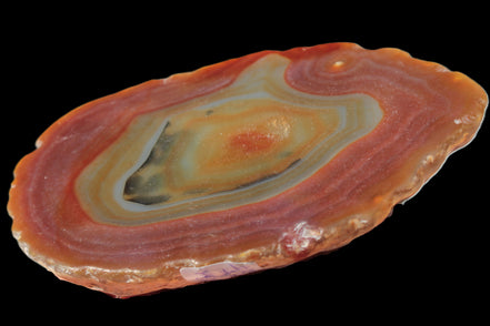 Agate banded slice 416g Rocks and Things