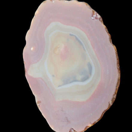 Agate banded slice 416g in sunlight - Rocks and Things Store
