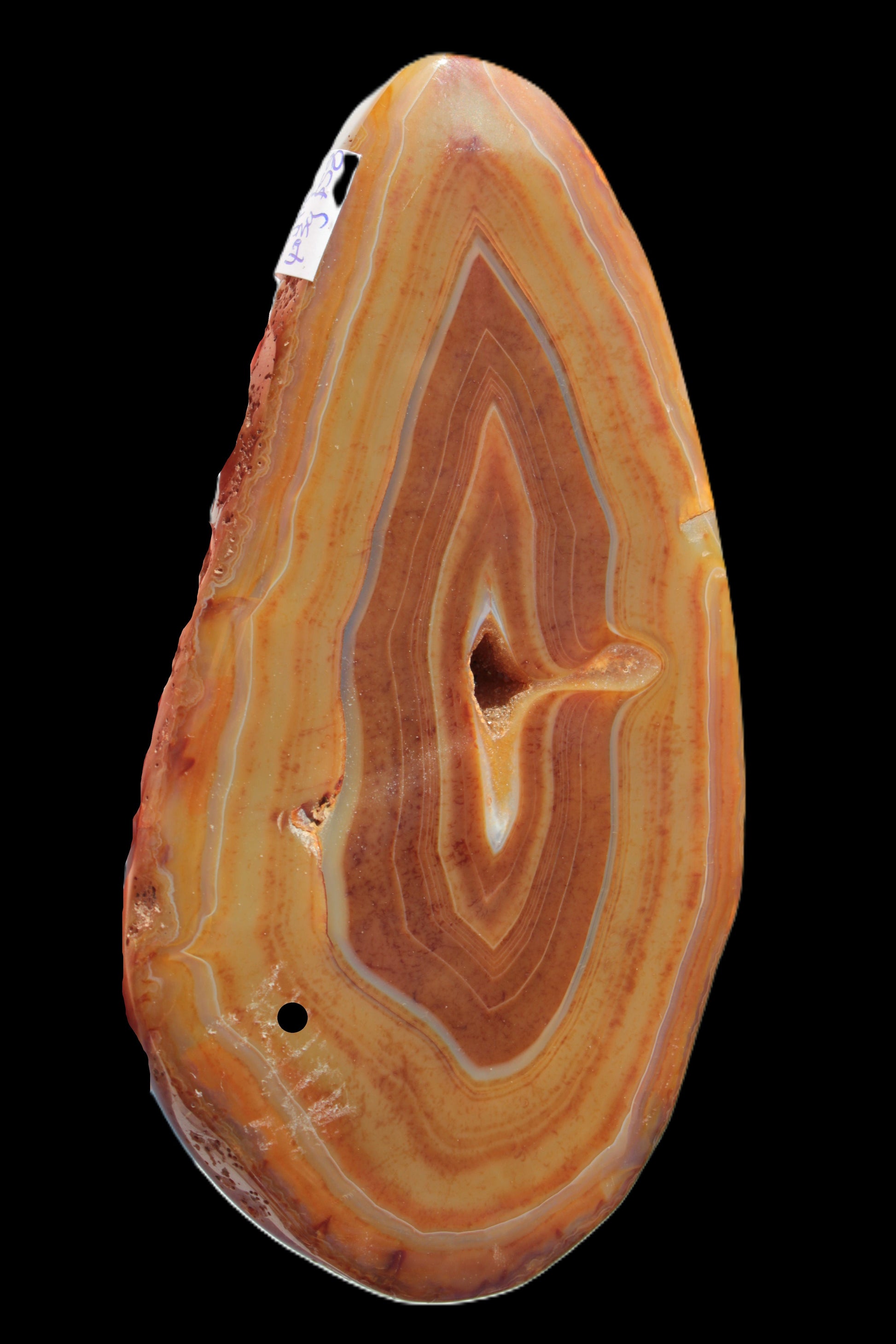 Agate banded slice 403g - Rocks and Things Store