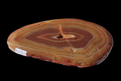 Agate banded slice 403g Rocks and Things