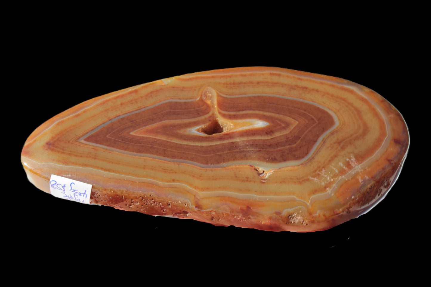 Agate banded slice 403g Rocks and Things