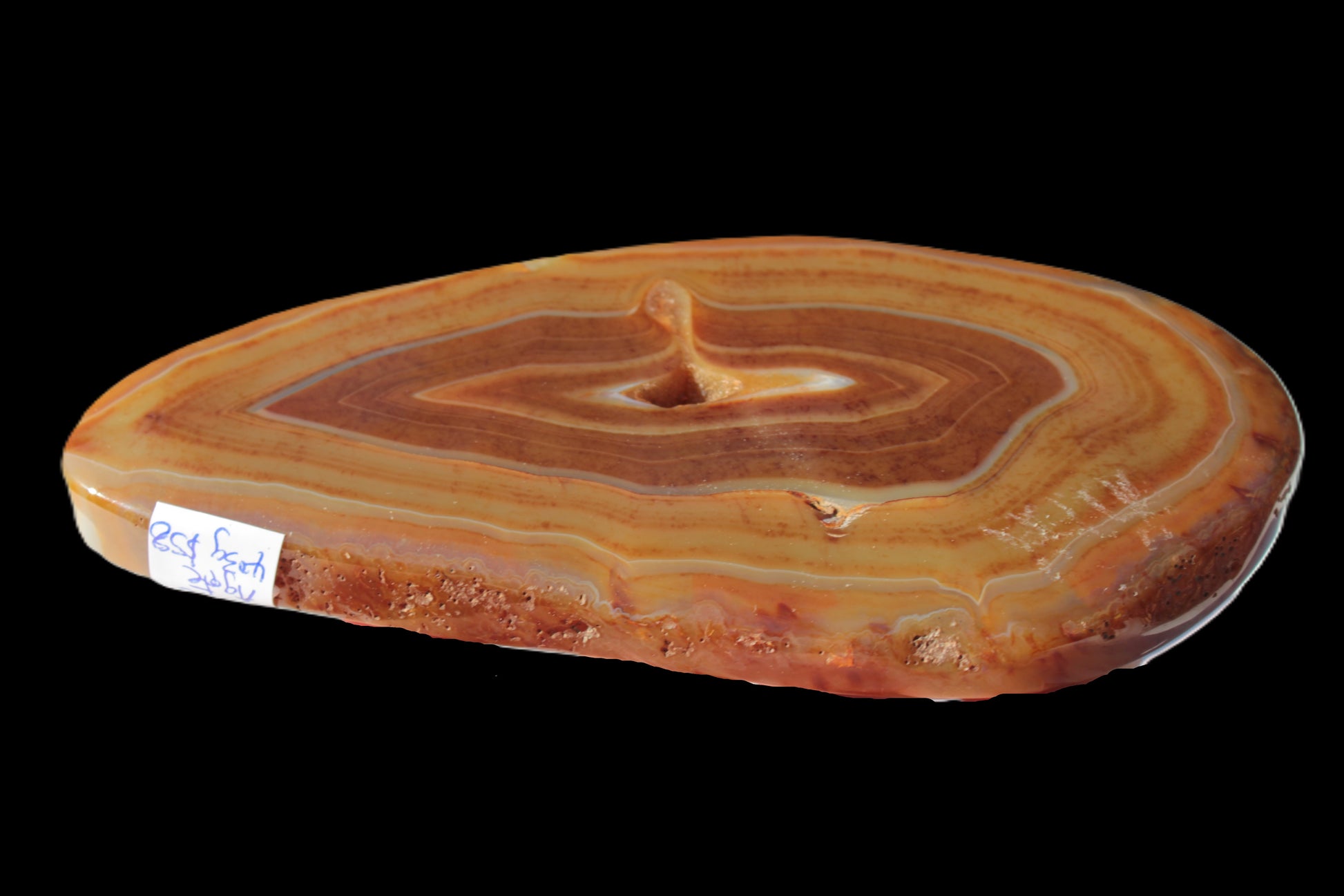 Agate banded slice 403g Rocks and Things